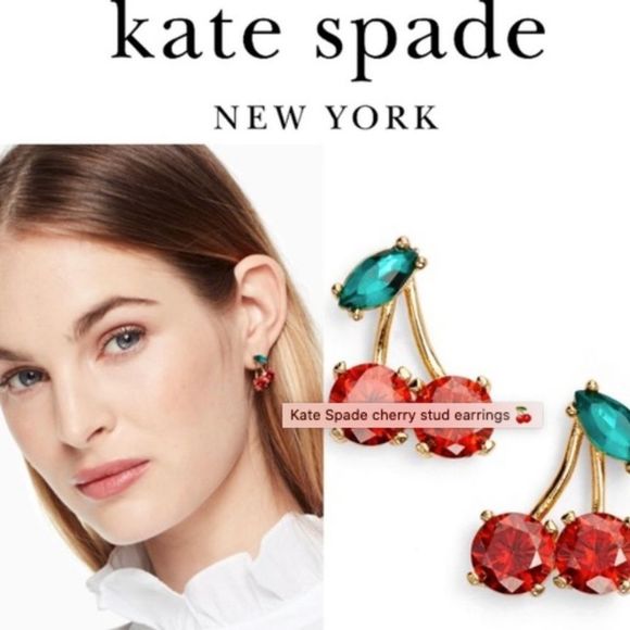 Kate Spade • Ma Cheriè Cherry Earrings - Picture 3 of 8